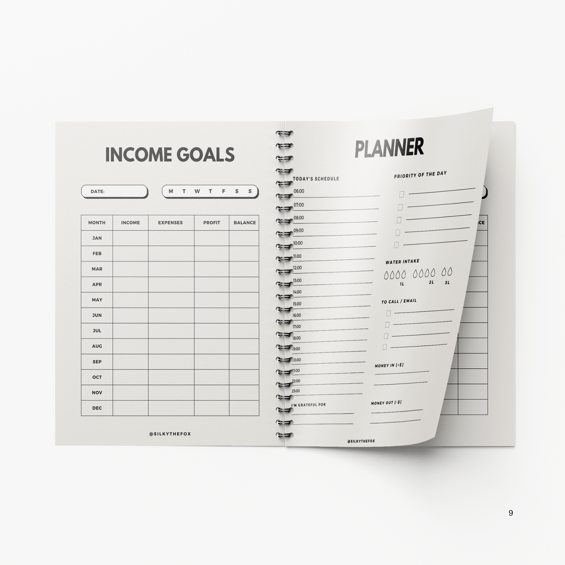 Player's Planner [FREE DIGITAL DOWNLOAD] – Slick As A Fox Inc