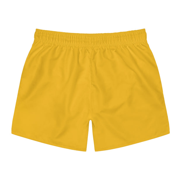 Classic Players Club Men's Swim Trunks In Canary Yellow