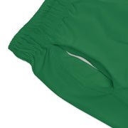 Classic Players Club Men's Swim Trunks In Money Green