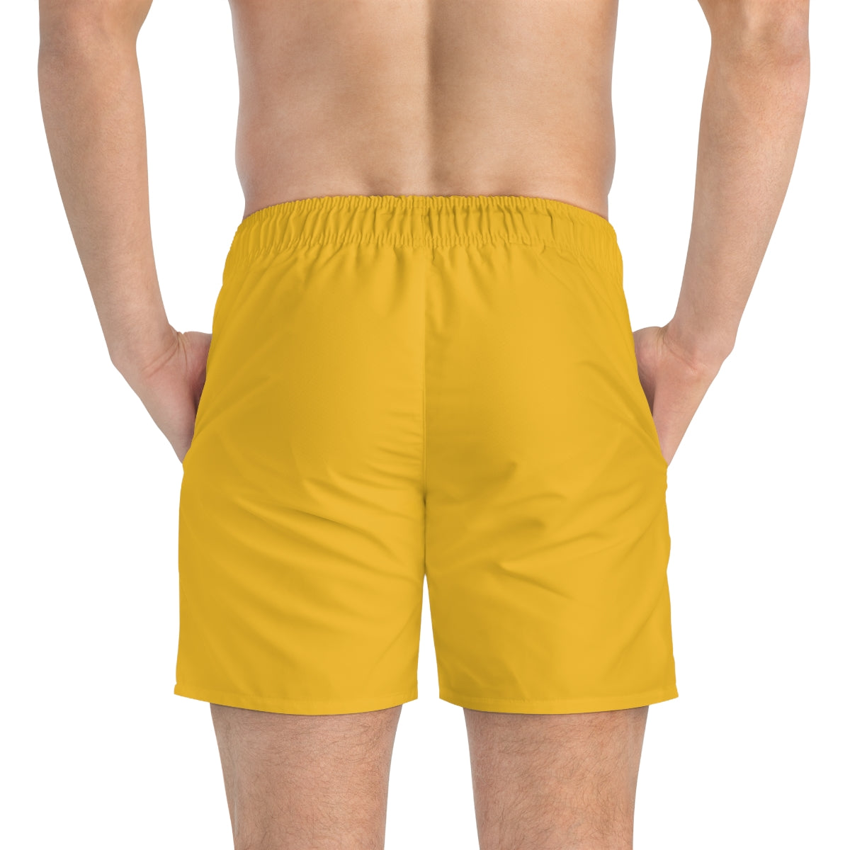 Classic Players Club Men's Swim Trunks In Canary Yellow