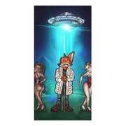 Intergalactic Player Beach Towel