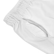 Classic Players Club Men's Swim Trunks In Powder White