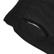 Classic Players Club Men's Swim Trunks In Midnight Black