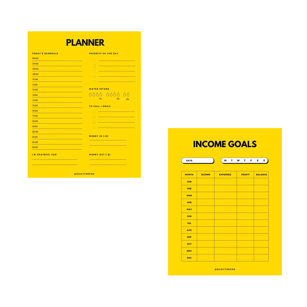 The Ultimate Player's Planner [FREE DIGITAL DOWNLOAD]